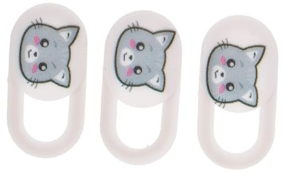 OSALADI 3pcs Laptop Camera Cover Clip Webcam Cover Slide for Mobile Phone Tablet Peeping Privacy