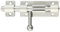 Mooche Slide Door Lock Gate Bolt, Heavy Gate Lock, SUS304 Stainless Steel 4 inch Door Latch for Cupboard Bathroom Pet Doors Window Garage Brushed