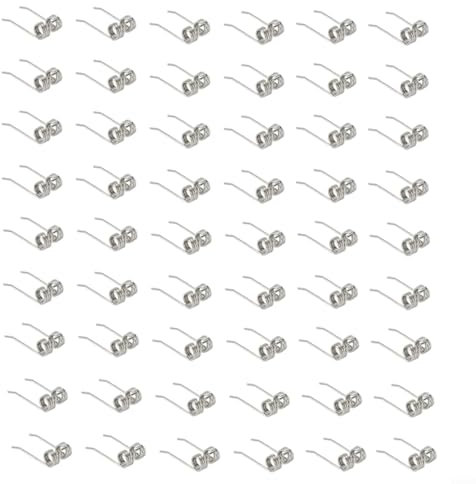 EXTRWORY 4.5mm*2cm Sliver Replacement Dethatcher Tines 29272 for Greenworks 27022 2500600G Lawn Scarifier Steel Tines (54pcs)