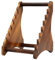 DONGKER Présentoir a Couteaux en Bois a 7 Niveaux,Fixe Présentoir Collection Couteaux Pouvant Contenir Jusqu'à 7 Couteaux pour la Maison,Restaurant,Cuisine,Comptoir,Table