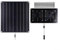 HpLive Solar Lüfter 20W Doppelventilator 12V Solar Ventilator Wandmontage für Dachboden Gewächshaus, mit Schalter