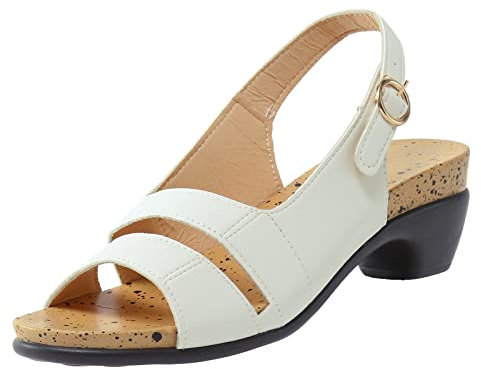 LKRSEEF Sandales Femme Été Sandales Confort Chic Chic Chaussures Été Nu-Pieds Grande Taille Chaussure Talon Baggy Élégante Compensee
