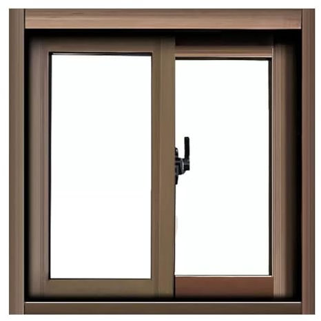 HOLGVE Horizontal-Schiebefenster, Aluminium-Vertikal-Schuppenfenster mit Verriegelung, Kunststofffenster,it Verriegelung Und Fliegengitter, für Hühnerstall, Garage(WxH 45x12in/114x30cm)