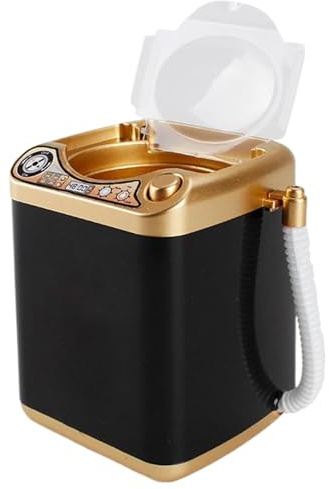 Macchina per la pulizia della spugna per il trucco 4 x 3 x 3 Mini frullatore automatico di bellezza a batteria Pulitore per il frullatore di bellezza Simpatico trucco per spugna per, piumini