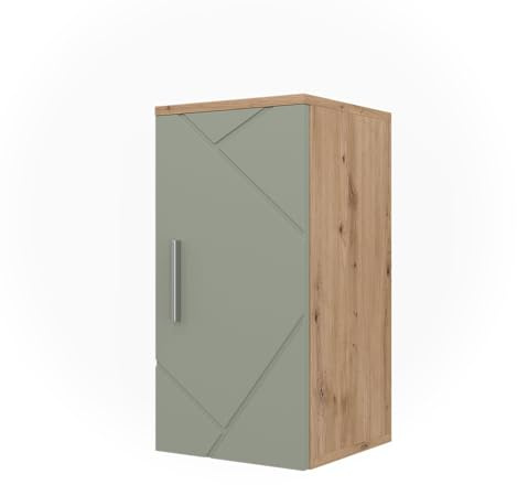 Vicco Hängeschrank Irma, Salbeigrün, 30 x 59 cm | zur Wandmontage geeignet und mit weiteren Irma Möbeln kombinierbar