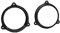 Lautsprecher Einbauset Ringe Adapter für Nissan Almera N16 03/2000-11/2006 165mm