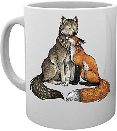 Loup Et Renard Tasse Mug Cup