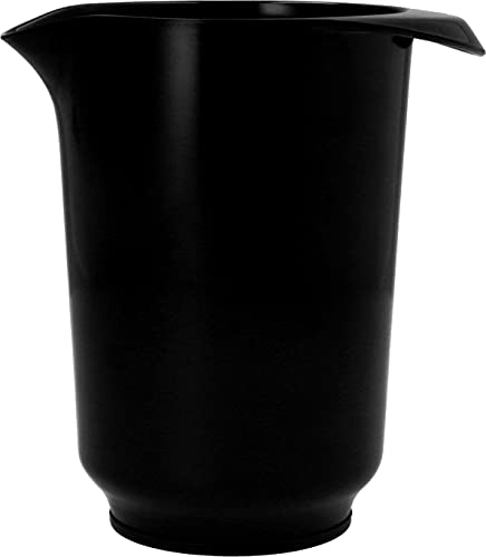 Birkmann, Colour Bowls Rührbecher, Schwarz, 1,0 Liter, Melamin, kratzfest, standfest, nachhaltig, 709362
