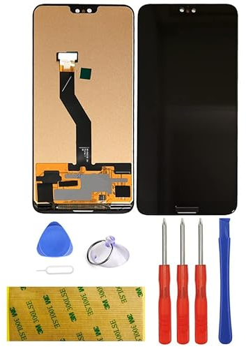 Display Kompatibel mit Huawei P20 Pro TFT LCD Bildschirm CLT-L29C L29 L09C L09 AL00 AL01 TL01 Ersatz Schwarz Touchscreen Digitizer Glas Assembly Werkzeuge Reparatur Set Kit Klebstoff (ohne Rahmen)