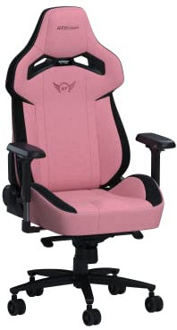 GT OMEGA | Zephyr Series | Rose Pink Gaming Chair Breathable Fabric Adjustable Reclining Computer Chair