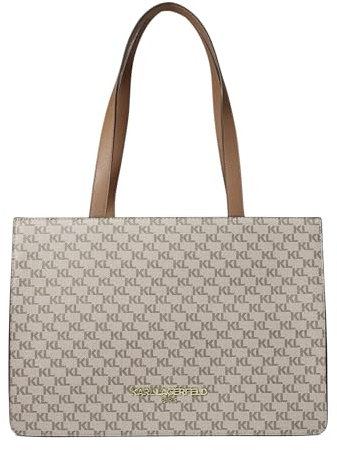 Karl Lagerfeld Paris Adele Tote, Mandel/Taupe, Einheitsgröße