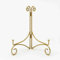 12 Inch Plate Stand for Display, Gold Vintage Iron Plate Easel Holder for Picture Farme, Photo, Coolbook, Card, Platter, Decorative Plate, 1-Pack