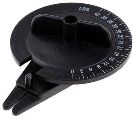 SueaLe Badminton Racket String Meter String Machine Molkermolken Tennis Stringspannungsmessgerät Tragbarer String Man Tauge Messgerät