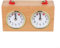 Digitale Schachuhr aus Holz, mechanischer Timer mit intuitiver Bedienung für präzises Spiel-Timing