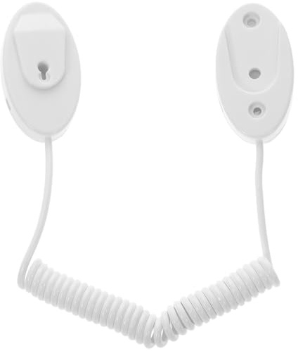 NUOBESTY Remote Control Tether Retractable Anti Loss Rope with Adhesive Wall Mount Holder for Tv and Dvd Controls Easy Installation for Home Hotel School and Restaurant Use