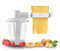 Wundermix - Nudelmaschine – 3-tlg. WunderCentix® Nudelaufsatz für Thermomix TM6 TM5 & KitchenAid • Spaghetti, Fettuccine & Lasagne selbst machen • Pastaaufsatz Thermomix • Pastawalze & -schneider Set