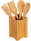 Kesper Küchenhelfer 5er Set, aus Bambus hergestellt, FSC-Zertifiziert, praktisch und dekorativ, Maße: 30 x 6X 0,7 cm und 11 x 11 x 18 cm, 81101