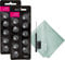 Oticon Minifit offenes 8-mm-Kuppelstück mit Puget SoundLabs Hörgeräte-Reinigungsbürste, Entlüftungswerkzeug und Mikrofaser-Reinigungstuch (2 Packungen) (20 Kuppeln)