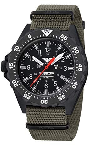 KHS Shooter MKII Automatic Field SH2AF.NSGO mit Natoband steingrau-Oliv