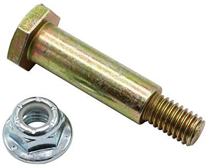 SECURA Vis + écrou pour roue jockey compatible avec MTD Smart RE 115 13AH765E676 Tracteur de pelouse