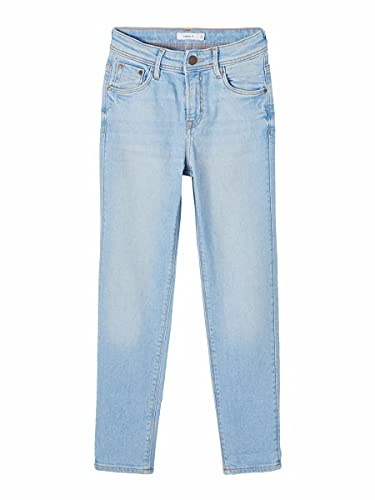 NAME IT Mädchen Klassische Jeans aus Bio-Baumwolle Light Blue Denim 134