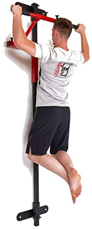 Modular Sports ModularFit® Fitness Tower/hochwertige Kraftstation mit innovativem höhenverstellbaren Modulschieber/DIN zertifiziertes Home Gym/Klimmzugstange mit Dip Station