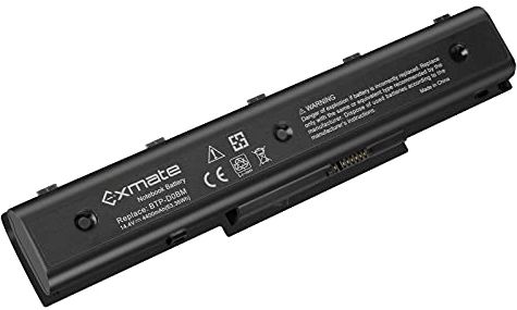 Exmate Laptop-Akku BTP-DOBM BTP-DNBM für Medion Akoya E7218 P7624 P7812 MD97872 MD97938 MD98680 MD98770 MD98920 MD98921 MD98970 [14.4V/14.8V 4400mAh ]