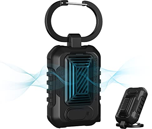 FLEXTAILGEAR LIGHT REPELLER, Elektrisches Tragbarer Mückenschutz,Outdoor Camping Mückenschutz, Double Sided Mosquito Repellent, Outdoor/Indoor, Camping, Rucksacktourist (Schwarz)