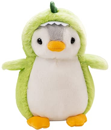EXQULEG Pinguin Kuscheltier, Pinguin Stofftier Plüschtier, Süße Pinguin Plüsch Spielzeug Plüschpinguin Geschenke für Jungen Mädchen Kinder (E)