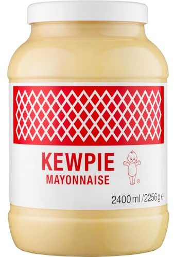 Kewpie Mayonnaise Japanisch - 2400 ml Großgebinde | Original japanische Mayo aus Eigelb – cremig, leicht süß mit Umami-Note – ideal für Sushi, Ramen & Co.