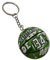 Ball Schlüsselanhänger kompatibel mit NBA 34 Bucks Basketball Gadget Zubehör Geschenkidee Herren Damen Kinder Kreativer Anhänger 3D, grün, One size