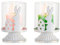 Ostern Deko Kaninchen Windlicht Teelichthalter：Romadedi Hase Glas Kerzenhalter Kerzenständer für Frühlingsdeko Stumpenkerzen Teelicht für Tischdeko Wohnzimmer Zimmer Room Kerzen Home Deko (2PCS)