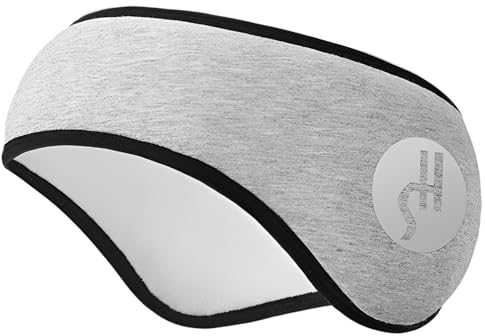 OSALADI 2-In-1-Schlafaugenmaske Und Ohrenschützer – Ohrenwärmer-Stirnband – Schalldichte Ohrabdeckung Mit Geräuschunterdrückung – Für Damen Und Herren Grau 60 00 X 10 5 Cm. 00X0. 50Cm