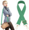 Traziewell Riemen für Umhängetasche Grün Verstellbarer Taschengurt Breit 3.8CM Taschengurte zum Wechseln Mehrfarbiger Breiter Schulterriemen für Damen und Herren Mädchen DIY Zubehör für Tasche 0623