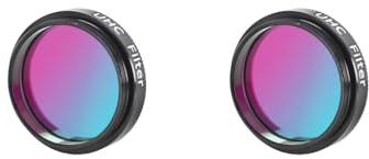 2 Set mit 3,2 cm UHC-Filtern zur Reduzierung von Lichtverschmutzung, kontrastreich