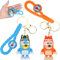Heartsking Niedliche Schlüsselanhänger, 2 Stück Schlüsselanhänger für Kinder Kawaii Schlüsselanhänger Anime Schlüsselanhänger mit Funny Pendant Tasche Anhänger Geburtstagsgeschenk für Junge, Mädchen