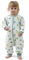 MIKAFEN Baby Schlafsack mit Füßen 2.0 Tog 100% Baumwolle, Kinder Ganzejahres Schlafsack mit Abnehmbare Ärmel,Ganzjährig Schlafsack mit Beinen,Dinosaurier, 3-4 Jahre