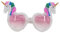 Yeselino Einhörner Herz Sonnenbrille Einhörner Brille Einhörner Brille Lustige Neuheit Party Brille Foto Booth Requisiten
