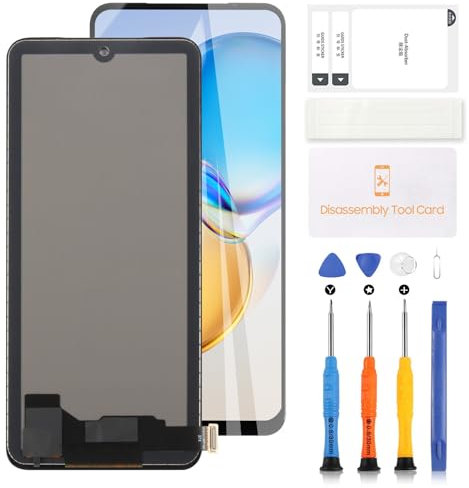 INCELL - Pantalla LCD de repuesto para Xiaomi Redmi Note 12S 4G 2303CRA44A 23030RAC7Y 2303ERA42L, pantalla táctil, digitalizador, piezas de reparación, color negro