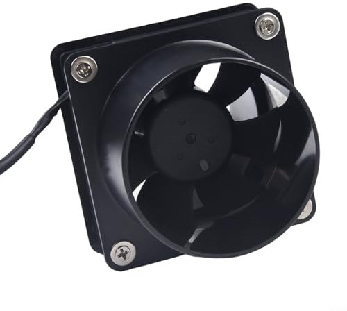 Quiet Inline Duct Fan With Variable Speed Controller, Speed Regulating Shed Ventilation, Duct Exhaust Air Ventilation, Noiseless (With 100cm Pipe)