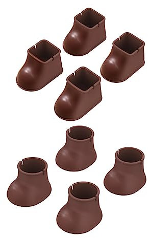 Angoily 8St Stuhlfußabdeckung aus Silikon Bodenschutz für Stuhlbeine im Freien Sofabeine ersetzen Floor Protector Furniture Gliders Beinholster essstühle Stuhlbeinpolster Stuhlfußschützer