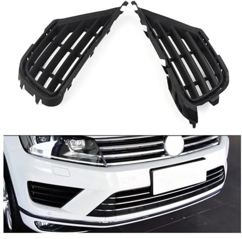 Kühlergrill Für VW Für Touareg Typ 7P Facelift 2015 2016 2017 1 Paar Auto Front Lower Bumper Grill Air Grille Einsatz Abdeckung Ersatz Auto Frontgrill