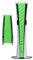 Console Center Skin Cover Sticker,Host Middle Part Protective Film Decals For PS5 Pro,Anti-Scratch Protector Decal Sticker for PS5 Pro Digital & Disc Edition (green-1)