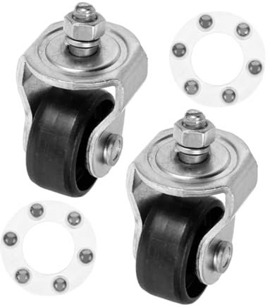 SOLUSTRE Wagenheber Räder Ersatzräder Für Wagenheber Robuste Caster Wheels Aus Für 2 Tonnen Wagenheber Hochwertige Wagenheberräder Für Effiziente Nutzung Der Garage Wagenheber Rollen