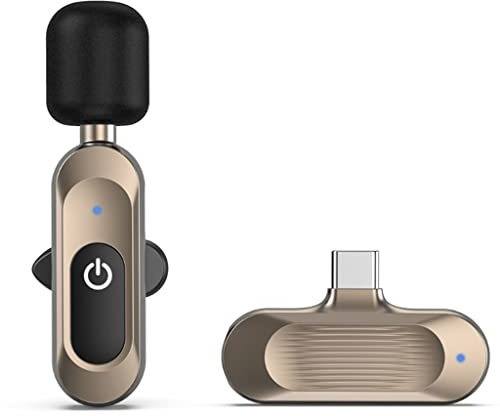 8KLANMMQ Microphone omnidirectionnel Micro cravate émetteur-récepteur Port Type-C