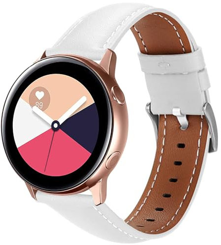 Pelle Cinturino per Huawei Watch GT 3 42mm/3 Pro 43mm/GT 2 42mm/Watch2, 20mm Sport Bracciali Cinturini di Ricambio per Honor Watch ES