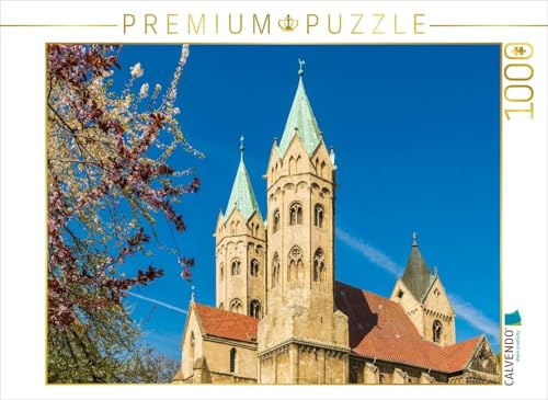 CALVENDO Puzzle Frühling in Freyburg | 1000 Teile Lege-Größe 64 x 48 cm Foto-Puzzle für glückliche Stunden