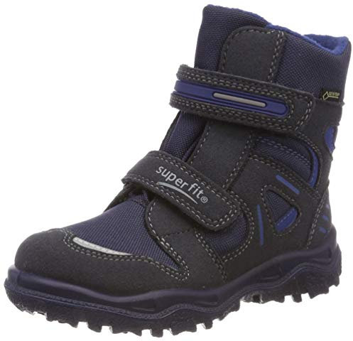 Superfit Jungen Husky warm gefütterte Gore-Tex Schneestiefel, BLAU/BLAU 8000, 27