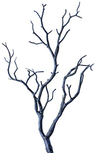 TOYANDONA 3Pcs Branches D'arbres Artificielles en Plastique Séché Réaliste Fausses Branches pour Vase Décoration de Bureau à Domicile (Bleu)