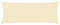 vidaXL Sonnensegel Sonnenschutz Windschutz Sonnendach UV Schutz Sonnenschutzsegel Schattenspender Garten Terrasse Balkon 160g/m² Creme 2x4,5m HDPE